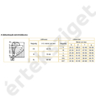 Elastomed Stretch II. kompressziós térdharisnya 24-32 Hgmm (1 pár, AD), drapp, S