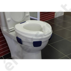 Állítható magasságú WC magasító felhajtható karfával, fedéllel, Drive TSE120