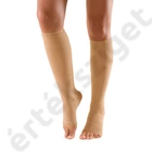 Elastofit 140 den-es kompressziós térdharisnya 15-21 Hgmm, nyitott orrú (AD), drapp, S