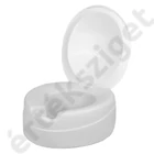 WC magasító peremes rögzítéssel, 11cm, fedéllel (Contact Plus Premium)