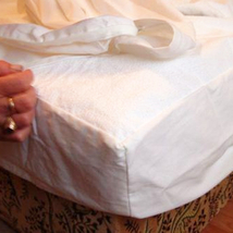 Vízhatlan körgumis antiallergén matracvédő frottírlepedő, Sabata, 90x200 cm