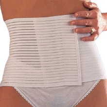 Univerzális tépőzáras haskötő bordás gumiból, Scudotex S-123, 20 cm