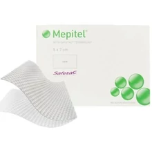 Mepitel steril szilikonos poliamidháló kötszer, 7,5x10cm, 10db