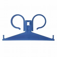 Vizeletgyűjtő zacskó (zsák) műanyag tartó betegágyra