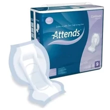Inkontinencia betét, Attends Contours 9, 28db 2598ml