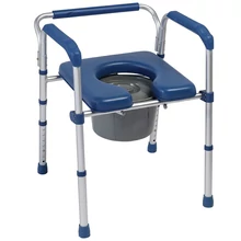 Szoba wc, wc magasító, biztonsági váz, zuhanyszék 4in1, Herdegen