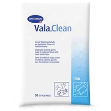 Mosdató kesztyű beteggondozáshoz, Vala Clean Film, 50db