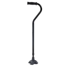 Extra teherbírású állítható magasságú járóbot 4 gumilábbal, 226kg