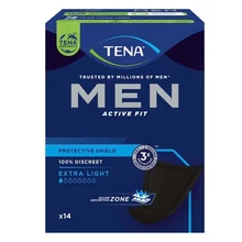 Inkontinencia betét férfiaknak, 140ml, 14db, Tena Men Active Fit