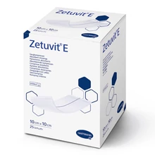 Nedvszívó steril sebpárna, Zetuvit E, 10x10cm, 25db