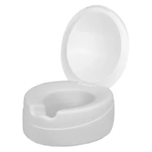 WC magasító peremes rögzítéssel, 11cm, fedéllel (Contact Plus Premium)