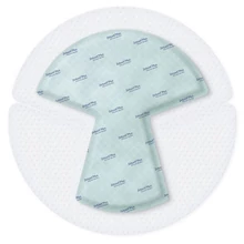 Öntapadó habkötszer sarkon, könyökön lévő felfekvéses sebre, Resposorb Silicone Border Heel, 25x25cm, 1db