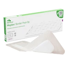 Öntapadó szigetkötszer műtött és akut sebekre, Mepilex Border Post-Op 10x20cm, 1db
