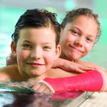 Vízálló műanyag gipszcsomag gyermek lábszárra, Delta-Dry Elite