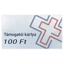 100 Ft támogatói kártya
