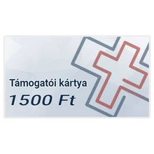1500 Ft támogatói kártya