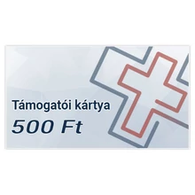 500 Ft támogatói kártya