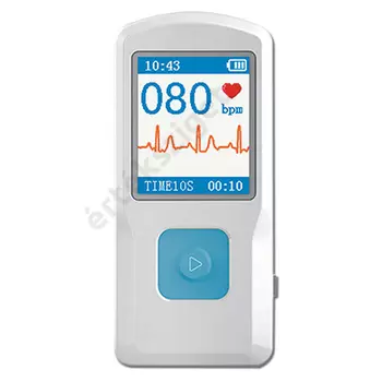 Mobil EKG szívritmus rögzítésére, Gima PM10 BT