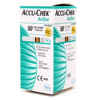 Accu-Chek Active vércukor tesztcsík 50db/doboz