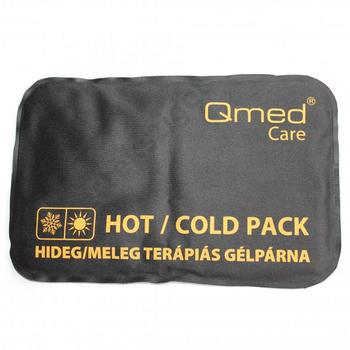 Hideg-meleg terápiás gélpárna borogatás, Qmed, 30x19cm