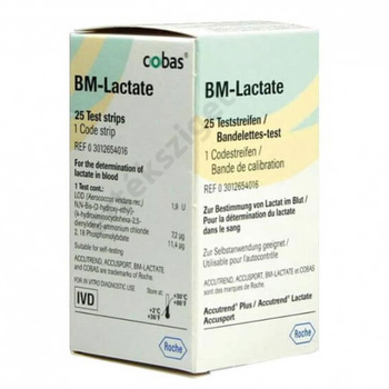 Accutrend BM Lactate tesztcsík 25db/doboz