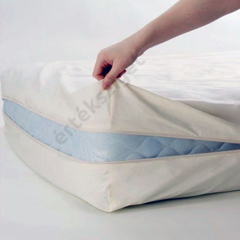Vízhatlan matracvédő huzat cipzárral, Ki-Fü, 80x190x10 cm