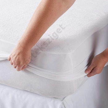 Vízhatlan körgumis antiallergén matracvédő frottírlepedő, Sabata, 160x200 cm