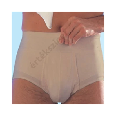 Pamut sérvnadrág betéttel, Scudotex S-645, bézs, 3