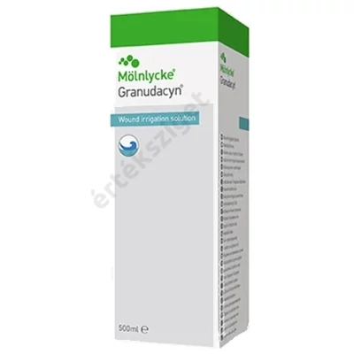 Sebtisztító, bőr- és nyálkahártya fertőtlenítő oldat, Granudacyn, 500ml