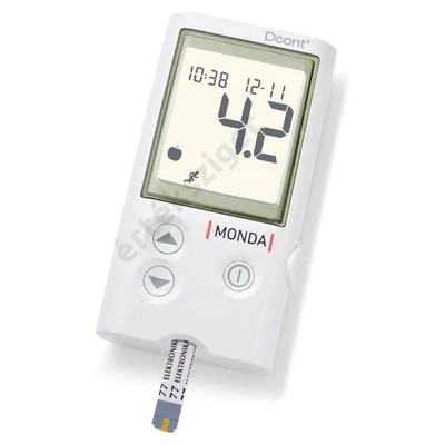 Magyarul beszélő vércukorszintmérő, Dcont Monda