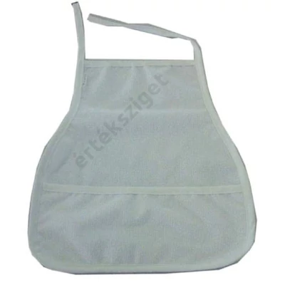 Etetőkendő, vízhatlan, 45 x 40 cm (Sabata partedli, előke)