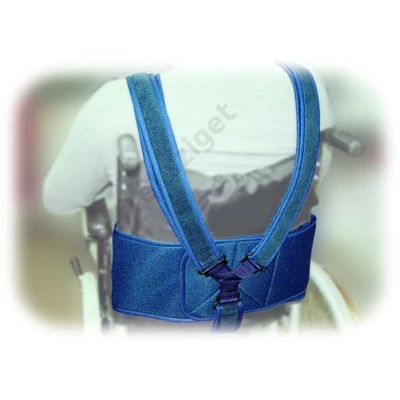 Biztonsági öv kerekesszékhez, 5 pontos multifunkciós öv, 2-es