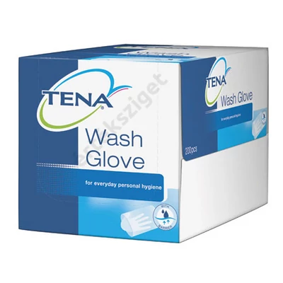 Száraz mosdatókesztyű beteggondozáshoz, Tena, 175db