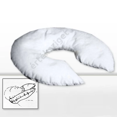Gyógypárna, nyitott gyűrű, GYOPÁR S4, 48cm (ágytálazáshoz is)