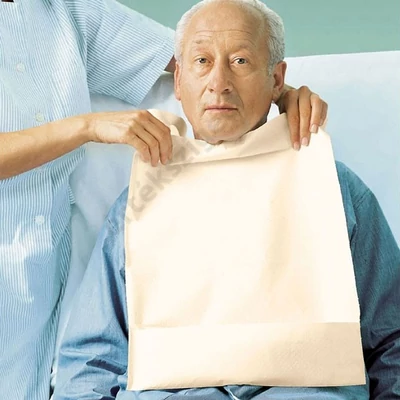 Egyszer használatos zsebes etetőkendő, Seni Care etetőelőke, 100db