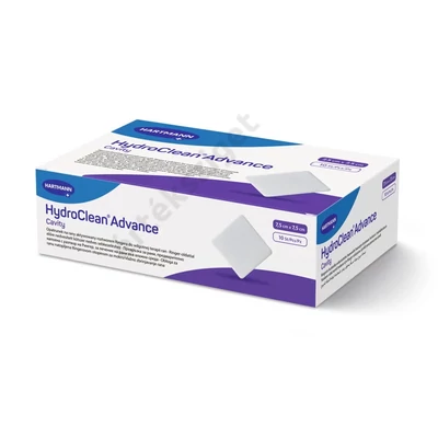 Hydroclean Advance Cavity szívó-öblítő sebpárna 7,5x7,5cm, 1db