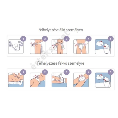 Nadrágpelenka állítható övrésszel, Seni Optima Super slip, 2100ml, 30db, M