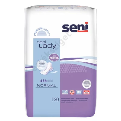 Inkontinencia betét, Seni Lady Slim Normal 20db, 264ml