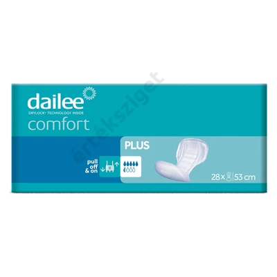 Inkontinencia betét, Dailee Comfort Plus, 28db, 1925ml