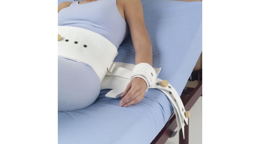 Betegrögzítő pánt kézre mágneszárral (1 pár csuklófixáló ágyba, AD-62)