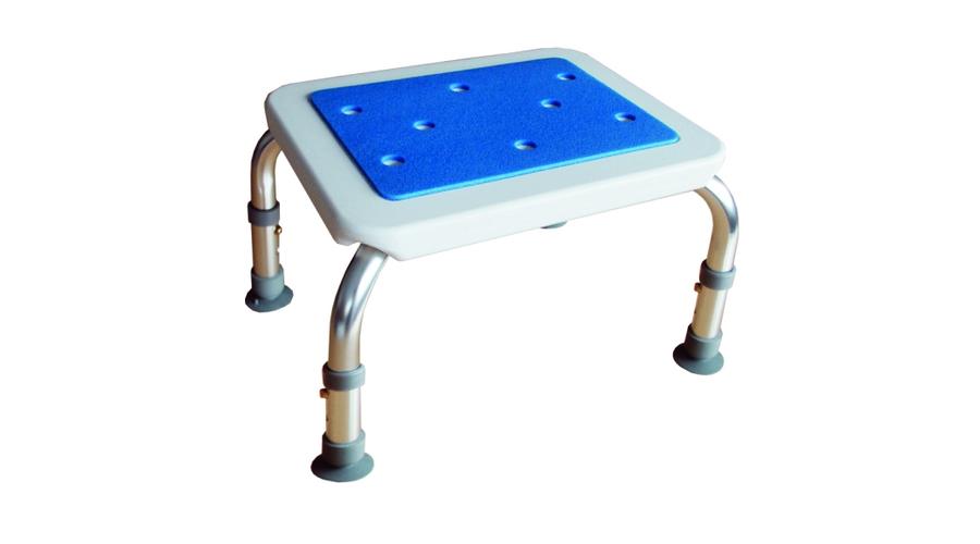 Fürdőkád belépő zsámoly állítható magasságú csúszásmentes felülettel és lábakkal, Herdegen