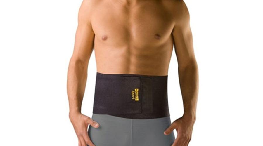 Tépőzáras haskötő, 20 cm széles, Uriel ST-11, S-XL