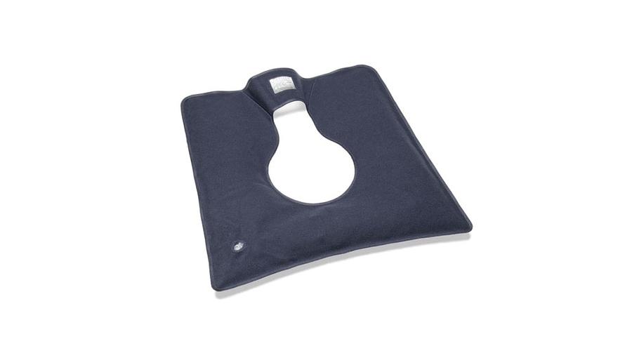 Aranyér és farkcsont párna (ülőgyűrű) plüss bevonattal, felfújható, 45cm, Bort Codyn 190530