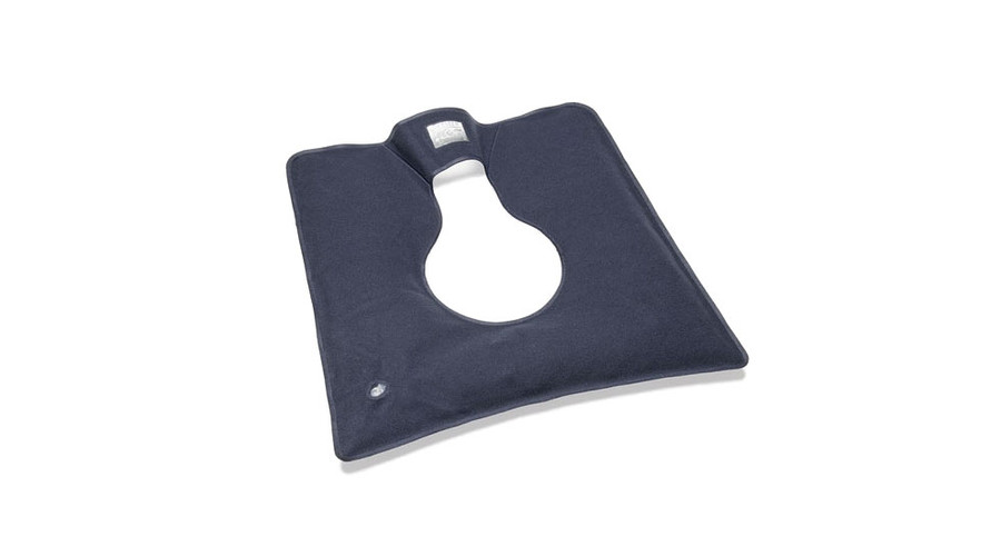 Aranyér és farkcsont párna (ülőgyűrű) plüss bevonattal, felfújható, 45cm, Bort Codyn 190530