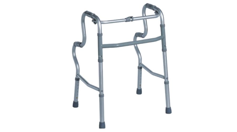 Felállást segítő járókeret 4 markolattal, lépcsőzetes, összecsukható, Gmed 4265
